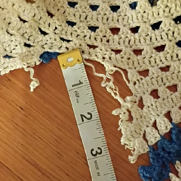 Bohemian Crochet Halter Top with Great Design. This Item Is Flawed. - Picture 8 of 9